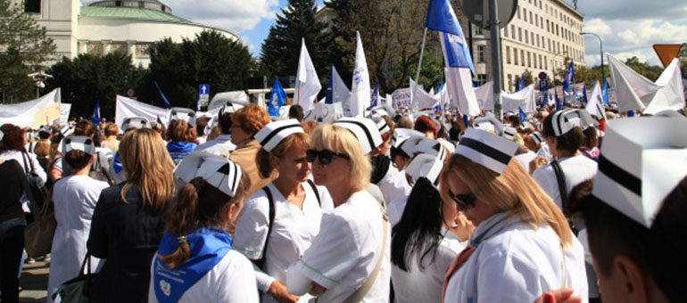 Zjednoczeni jak nigdy. Wszystkie zawody ochrony zdrowia chcą protestować